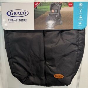 Graco Black Stroller Footmuff